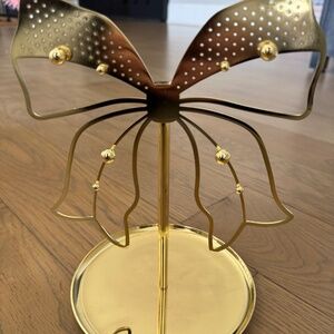 Bow Gold jewelry holder